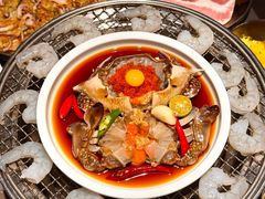 -草家酱蟹炭火烤肉店(珲春南路一店)