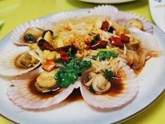 扇贝粉丝-来之顺海鲜菜馆·青岛菜·始于1993(栈桥店)