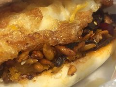 -清真马乐贝腊牛肉蛋黄菜夹馍(马蓉洒金桥店)