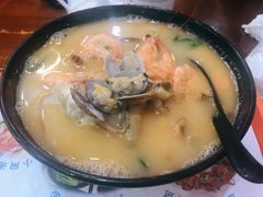 对虾海鲜面-台州老六海鲜面馆(上南总店)