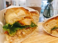 虾仁金枪鱼三明治-THE WOODS 简餐 (国贸商城店)