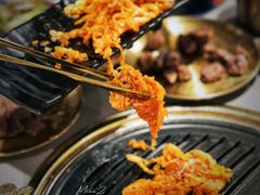 朝鲜辣白菜五花肉-金会长自助海鲜·烤肉(人民广场店)