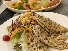 意式柠檬香草鸡排配蔬菜沙拉-Jack‘s Place 杰克地方西餐厅(新街口店)