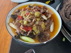 肝腰合炒-祖传曾羊肉饭店