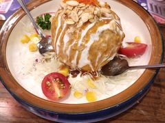 炸温泉蛋土豆泥沙律-仙隐小鹿中華の日料(正弘城店)