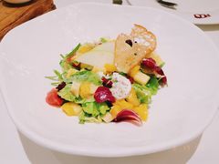 虎虾芒果芝麻菜沙拉-福楼法餐厅FLO