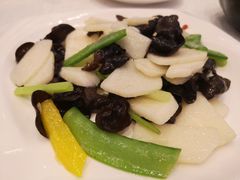 鲜淮山杞芹炒木耳-金翠皇宫粤菜·点心·海鲜(科技园店)