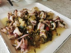 酸菜炒鱿鱼-温岭人家(红花北路店)