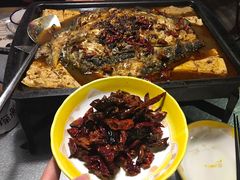 -探鱼·鲜青椒爽麻烤鱼(广州花都来又来店)