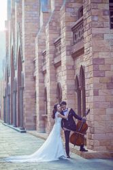 欧美时尚-巴黎婚纱摄影工作室