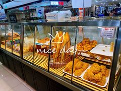 面包甜点陈列柜-山崎面包(第一八佰伴店)
