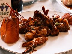 豆酥菌酱爆波龙-宝丽轩中餐厅BAOLIXUAN