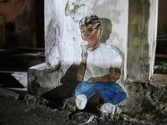 -槟城街头艺术街区