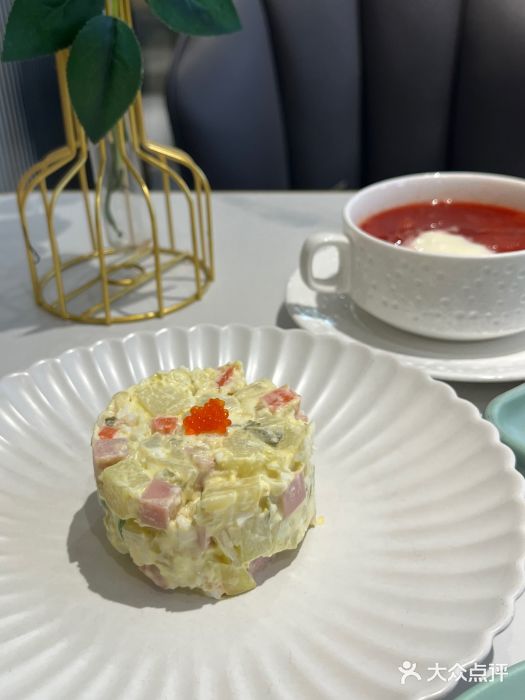 库滋明·俄罗斯特色美食(中央大街店)莫斯科沙拉图片