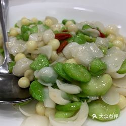 鸡头米青豆瓣炒百合