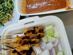 沙爹羊肉串-明记烧鱼美味店