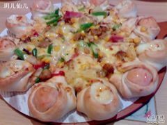 芝士虾球皇冠披萨-必胜客(双榆树店)