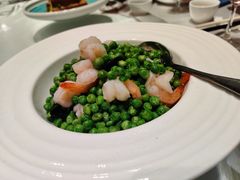 青豆米爆虾球-湖锦酒楼·32年地道湖北菜(光谷店)