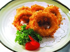 酥炸鱿鱼圈-爱德堡西餐咖啡吧(北师大店)