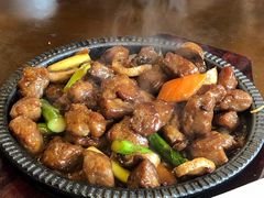 生炒黑椒牛肉粒-日昌餐馆(亦庄店)