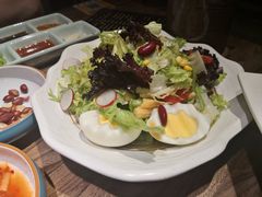 -明洞阿姨·韩式酱蟹烤肉·创意料理(三元桥店)