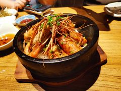 石锅黑椒虾-阿吾罗日本料理(K11艺术中心店)