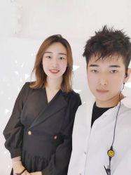 -I+造型烫发染发