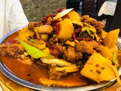 优质鸡腿肉大盘鸡-福顺祥大盘鸡(临潼店)