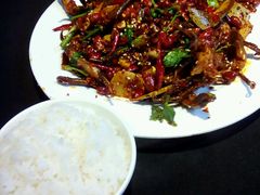 飘香鸭舌、米饭-新竹里馆·花园餐厅(兴苑路店)