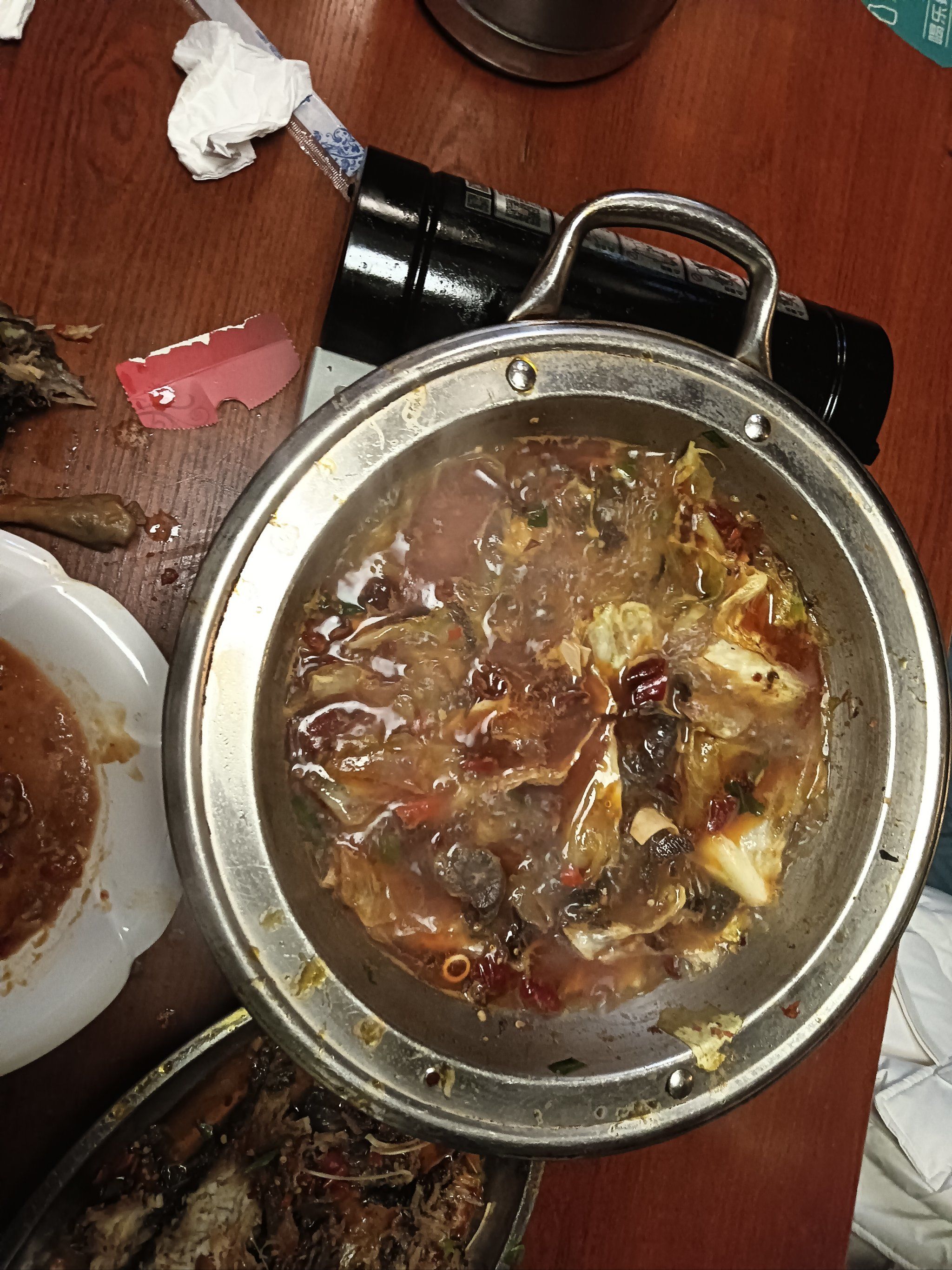「家福堂传统湘菜(黄兴南路步行街二店)」#湘菜 一份78的毛血旺上来