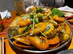 手抓海鲜黄咖喱味-仓库南洋海鲜小排档(柳河路店)