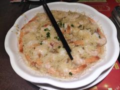 蒜蓉粉丝虾-刘胖子家常菜·蹄花焖藕(中南店)