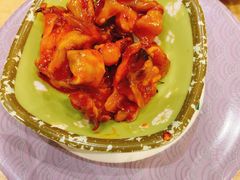 香辣鱿鱼软骨小菜-福库回转寿司(万达广场店)