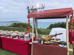 -亚龙湾希尔顿自助餐厅·海鲜·烧烤·沙滩BBQ·现场乐队