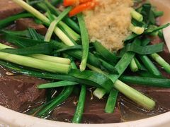 姜茸韭菜浸猪红-顺德人家食府(黄金广场店)