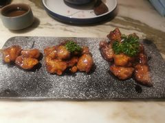 雪花糖醋里脊-绿茶餐厅(乐峰广场店)