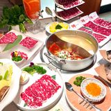 说一句左庭右院是上海鲜牛肉火锅YYDS没有意见吧！