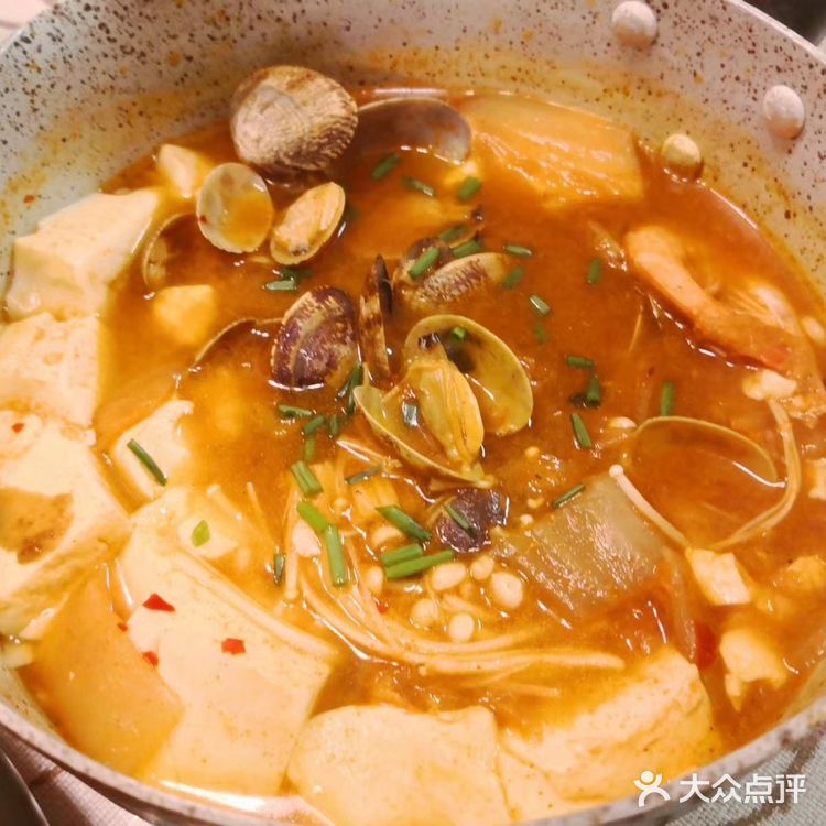 KOREA STYLE ｜来一锅泡菜海鲜豆腐汤吧🦐