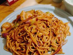 虾皇炒面-绿茶餐厅(西单老佛爷店)