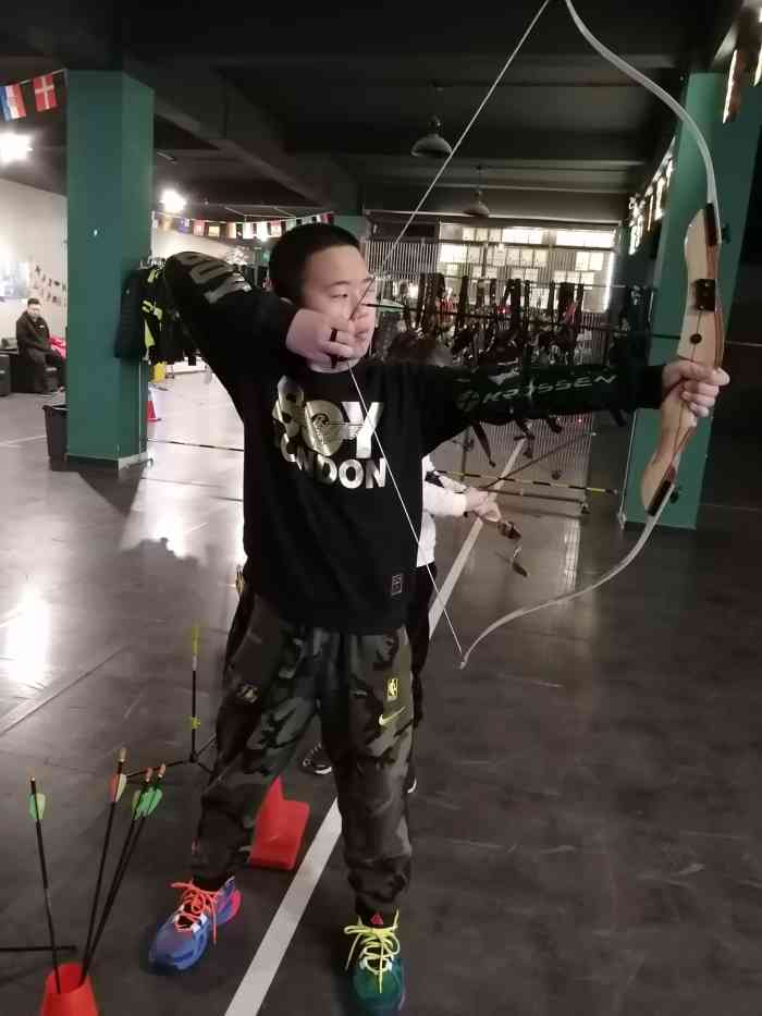 弓箭仓射箭俱乐部-"店位置其实不难找,开车到导航的地方后,路.
