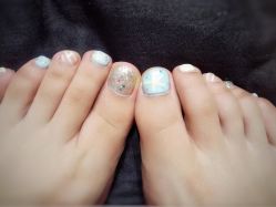 -手牵手美甲