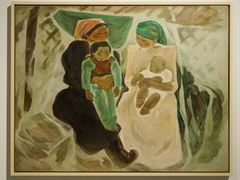 宋贤珍·油画《布里亚特女人》-上海油画雕塑院