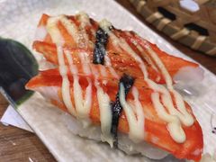 三文鱼火炙握寿司-井圣日膳(万达店)
