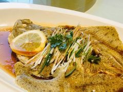 豉椒蒸多宝鱼-万龙洲海鲜(大兴绿地缤纷城店)