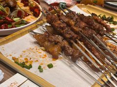-街角等你.大连海鲜烧烤.经典铁板海鲜串(西安路店)