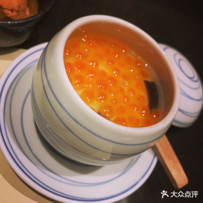 三文鱼子蒸蛋