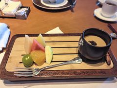 核桃汁炖蛋-广州富力君悦大酒店空中花园