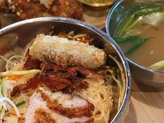 香茅猪颈肉捞粉-海安安越南粉(丹竹頭店)