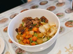 西安菠菜面-古井假日酒店-古井面馆•淮上豆府(长江东路店)