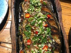 烤鲫鱼-鼎原力量东北吊炉烧烤(临河街店)